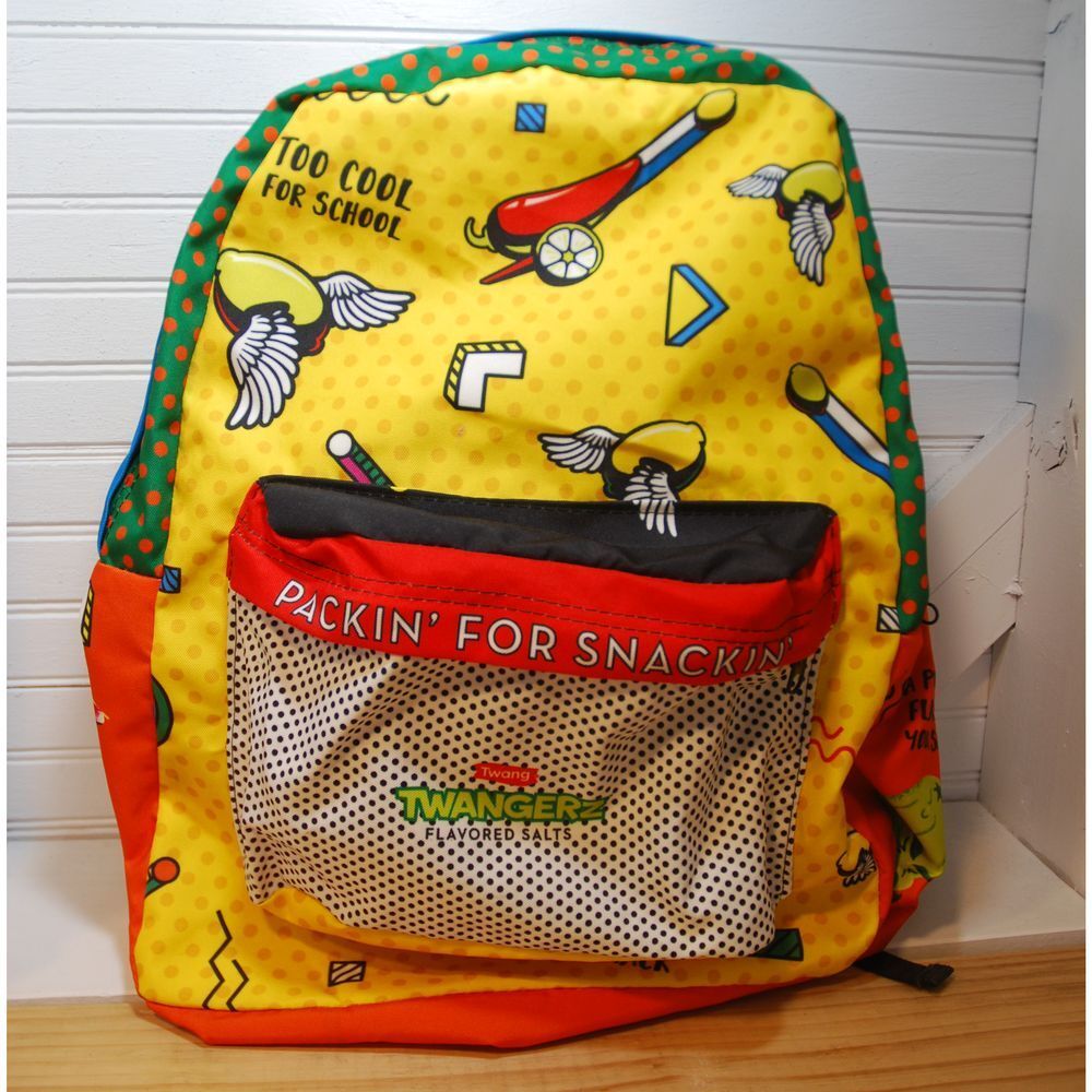 Twang Twangerz backpack Limited‎ Edition Colorful standard size Rare
